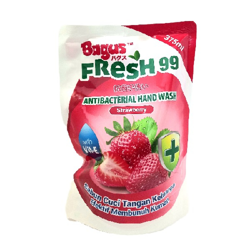Jual BAGUS FRESH 99 AHW POUCH STRWB 375ML | Shopee Indonesia