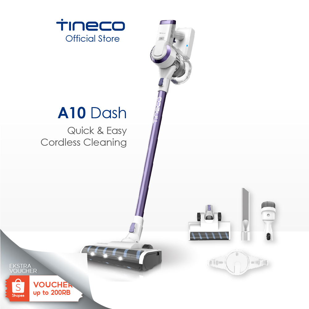 Jual Tineco A10 Dash Powerful Cordless Stick Handheld Vacuum Cleaner ...