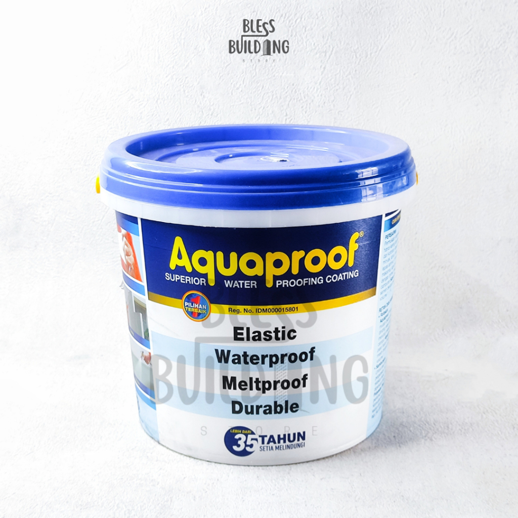 Jual Aquaproof Aqua Proof Cat Pelapis Anti Bocor Waterproofing Galon 4kg 4 Kg Shopee Indonesia 3072