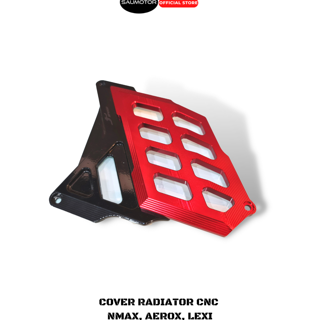Jual Saumotor Cover Radiator Nmax Aerox Lexi CNC J speed | Shopee Indonesia