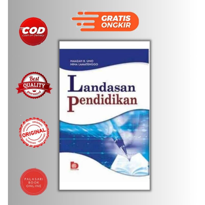 Jual Buku Landasan Pendidikan Hamzah Uno Shopee Indonesia