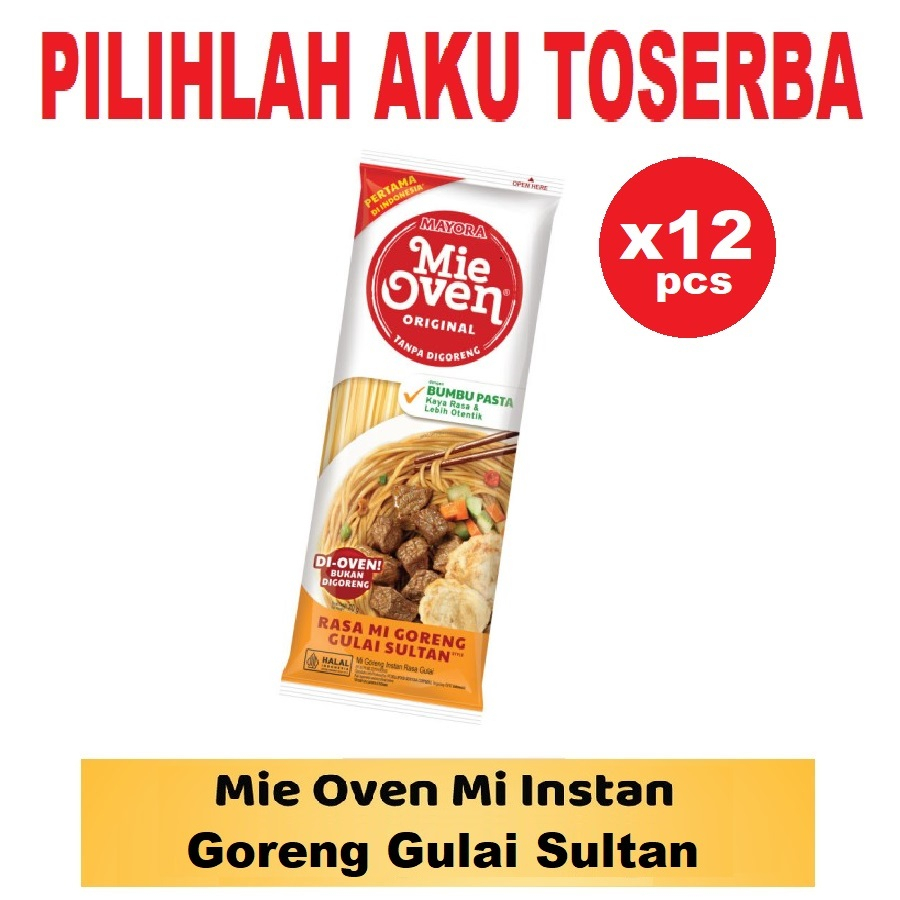 Jual Mie Oven Mayora Mi Instan Goreng Gulai Sultan Harga Pcs Shopee Indonesia