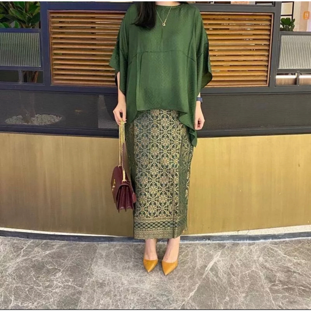 Jual Rok Songket Lilit Premium || Rok Semi Palembang JUMBO || Bawahan ...