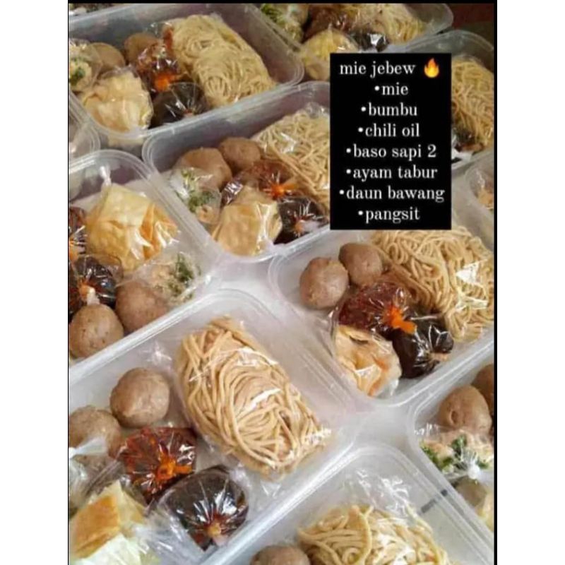 Jual Mie Jebew Pedas Yamin Pedas Sudah Kumplit Shopee Indonesia