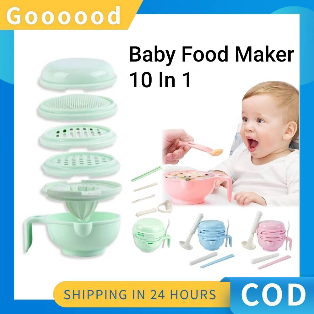 Jual Stock Multi Food Grinding Set In Baby Food Maker Alat