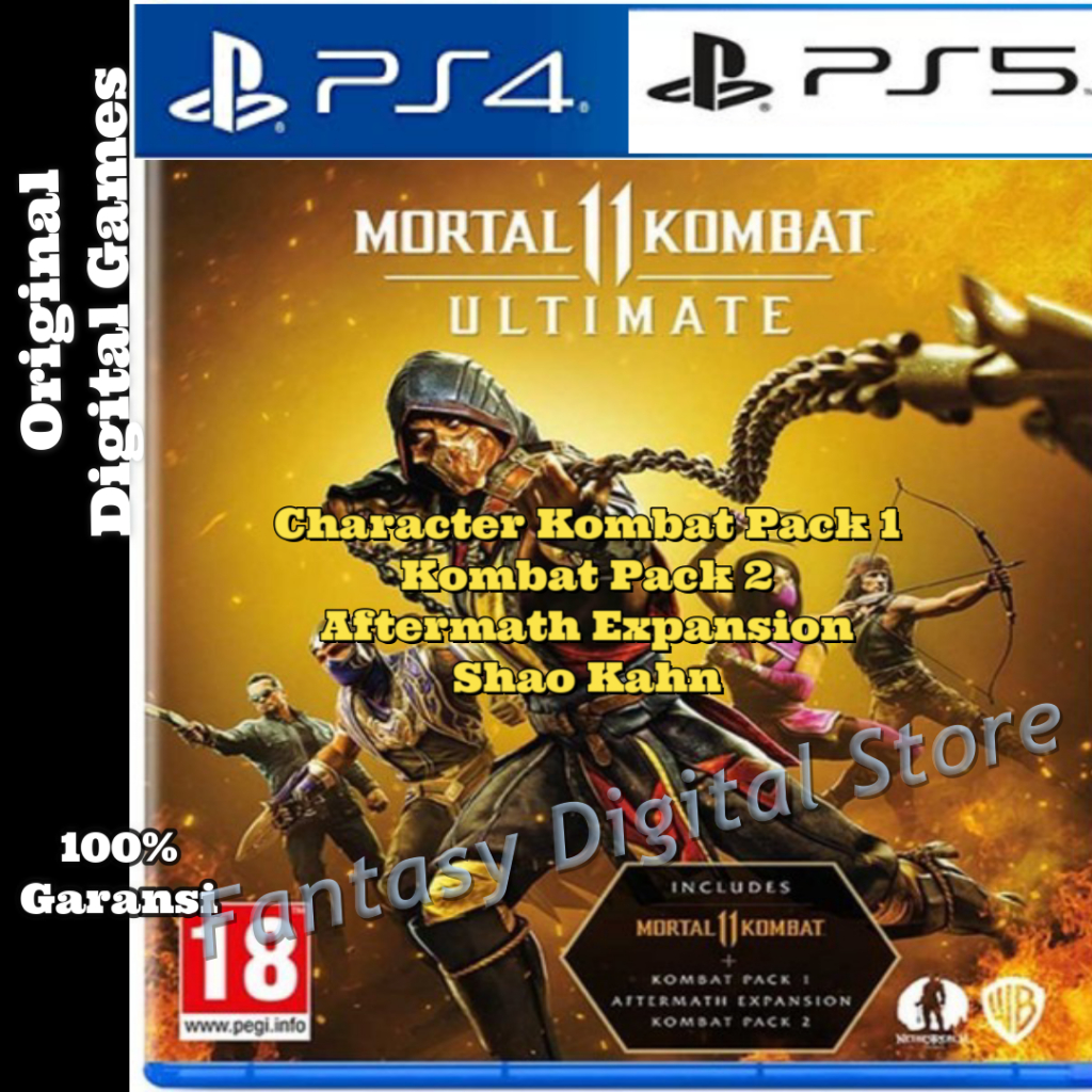 Jual Mortal Kombat 11 Ultimate PS4 PS5 Digital | Shopee Indonesia