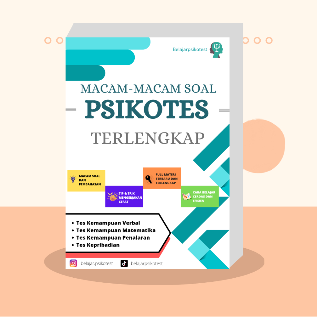 Jual MACAM-MACAM SOAL PSIKOTES TERLENGKAP | Shopee Indonesia