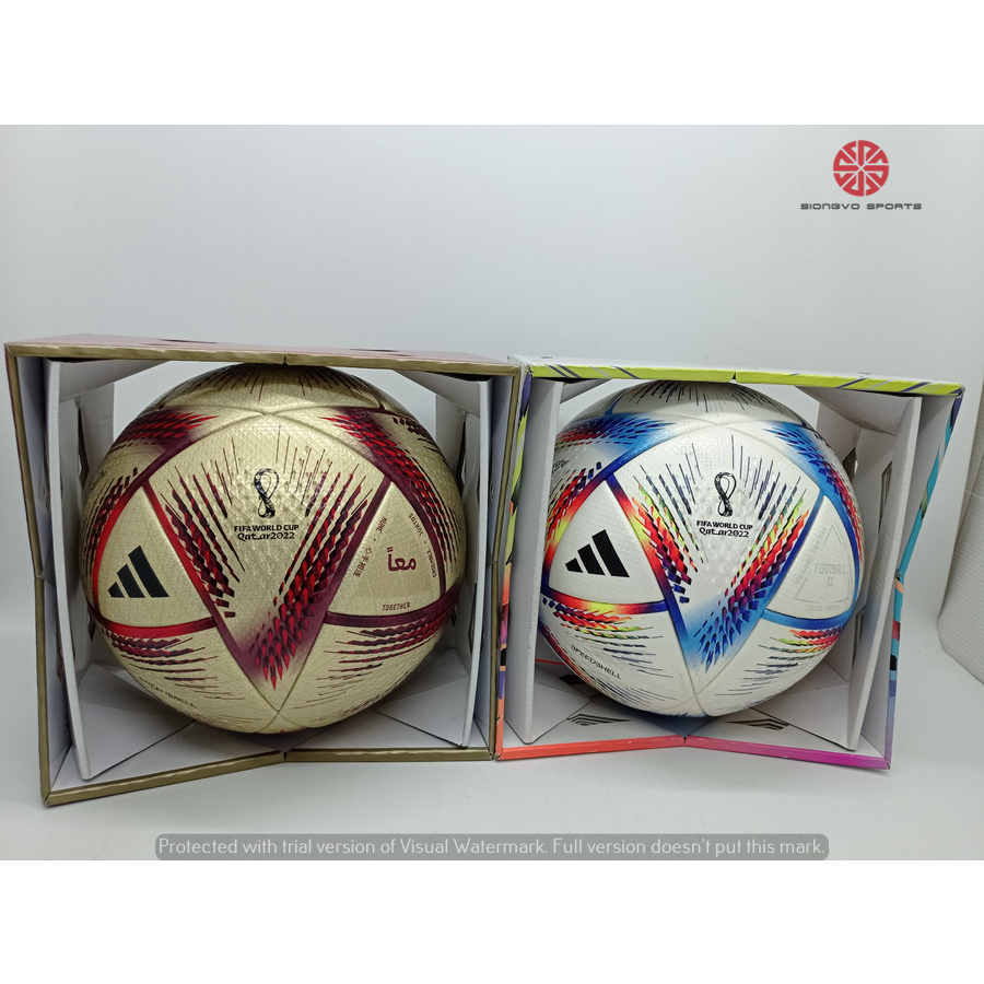 Jual BOLA SEPAK ADIDAS AL RIHLA & AL HILM PRO BALL OMB WORLD CUP