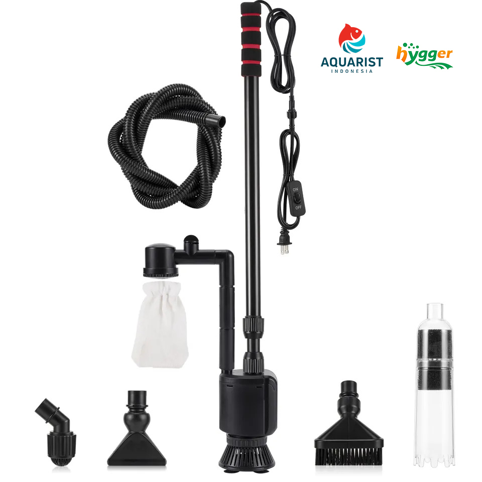 Jual Aquarium Gravel Cleaner Siphon Kit 6 in 1 Electric Automatic