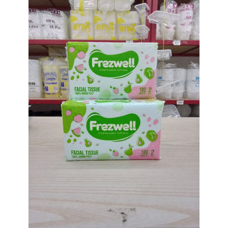 Jual TISSUE FREZWELL 180 SHEETS 2 FLY | Shopee Indonesia