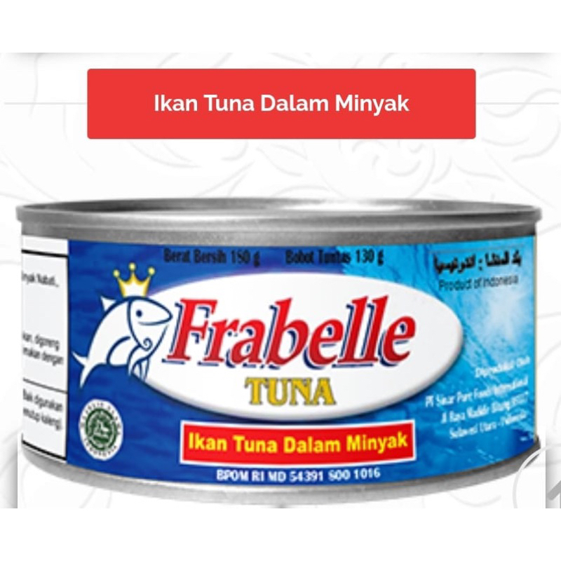 Jual Tuna Kaleng Frabelle & Isabella | Shopee Indonesia