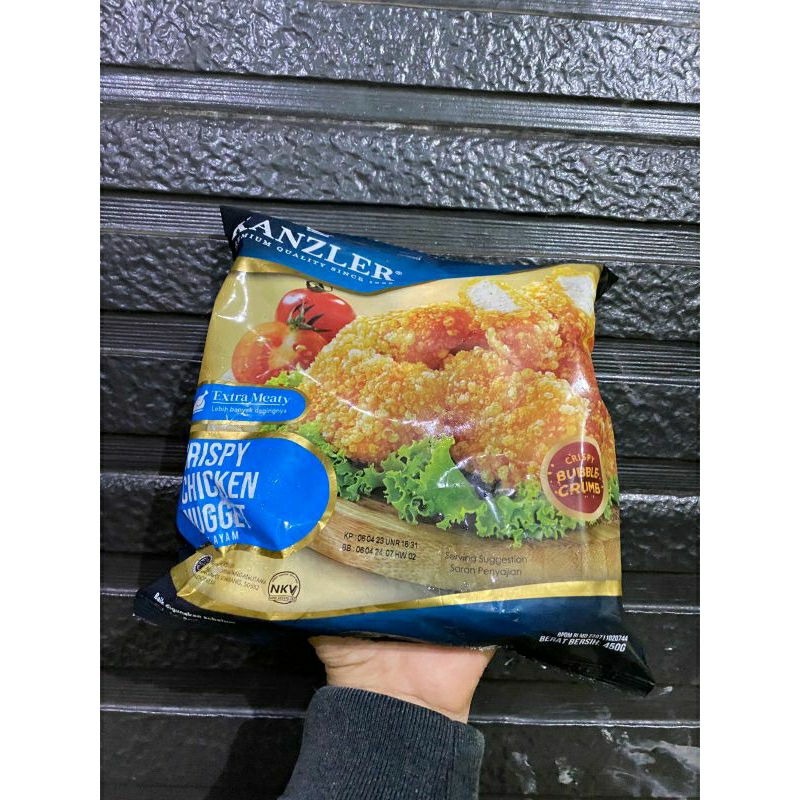 Jual Kanzler Crispy Chicken Nugget 450gr | Kanzler Naget Ayam / Nugget ...