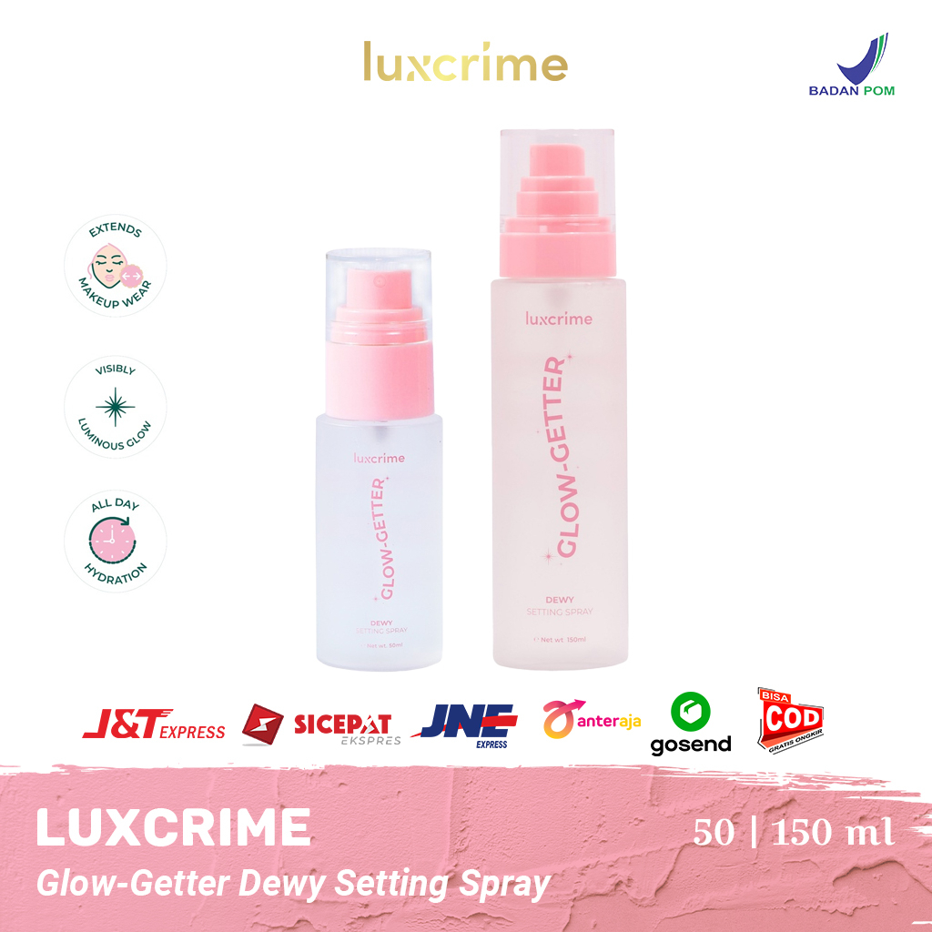 Luxcrime Glow-Getter Dewy Setting Spray main image 0