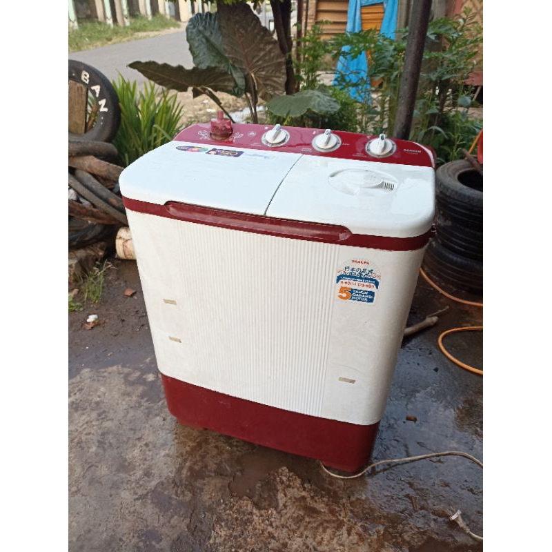 Jual Mesin cuci 2 tabung mesin cuci bekas mesin cuci second mesin cuci