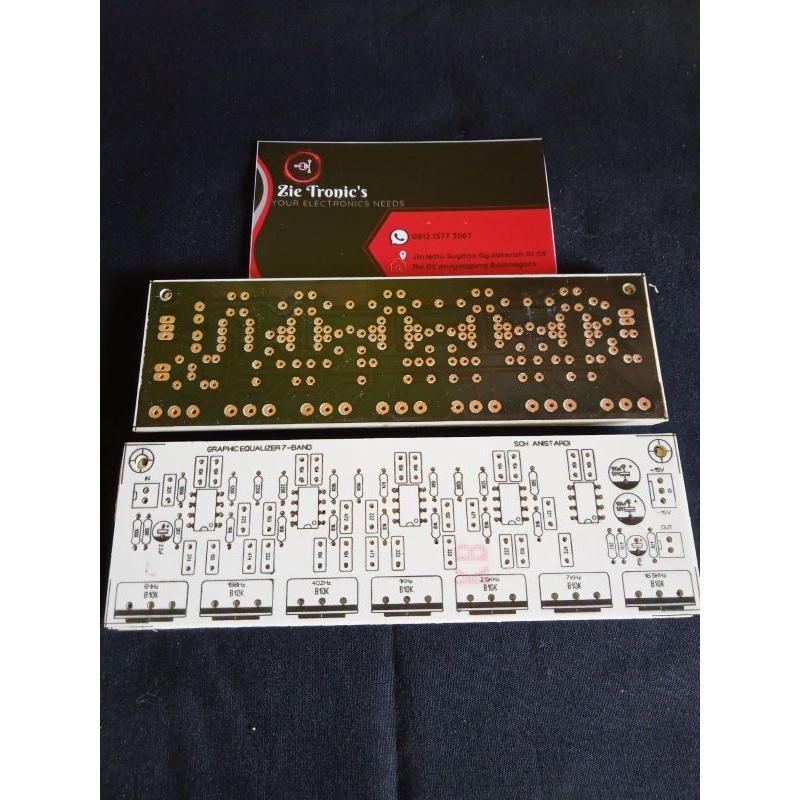 Jual PCB EQUALIZER 7 POT FIBER BY ANISTARDI | Shopee Indonesia