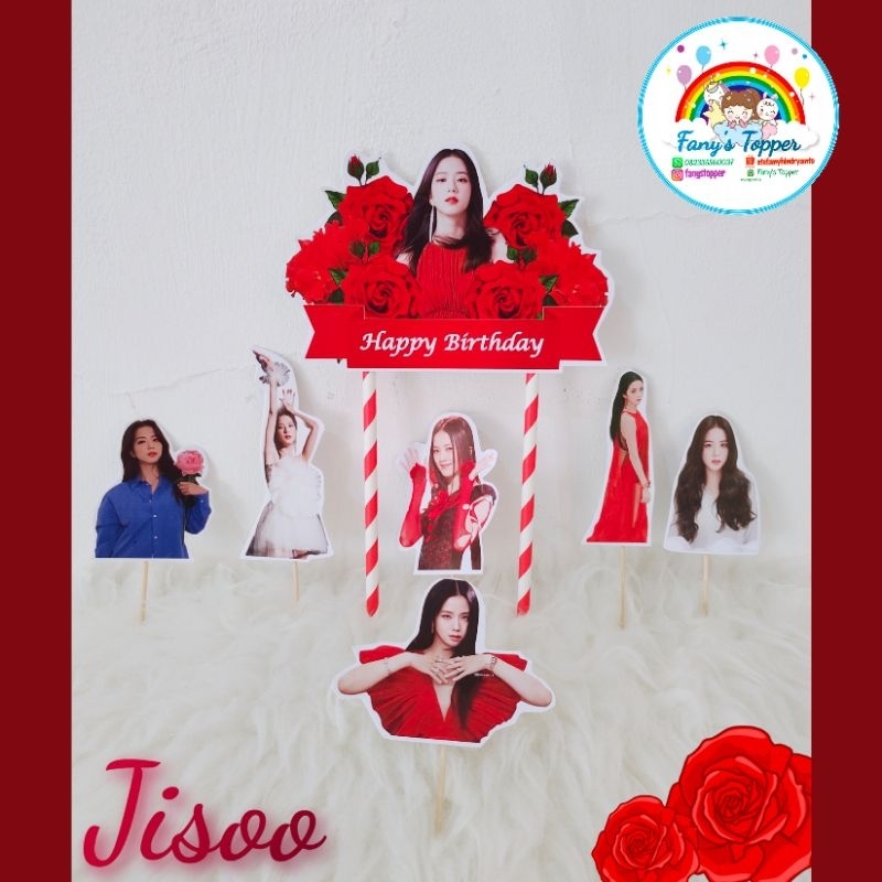 Jual Topper Jisoo Topper Blackpink Topper korea topper ulang tahun ...