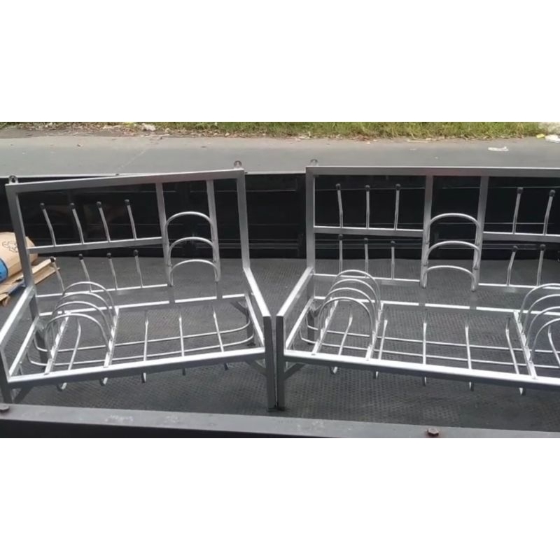 Jual Rak Piring Gantung Aluminium 60 dan 80 | Shopee Indonesia