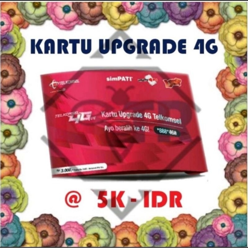 Jual KARTU UPGRADE 4G TELKOMSEL Shopee Indonesia