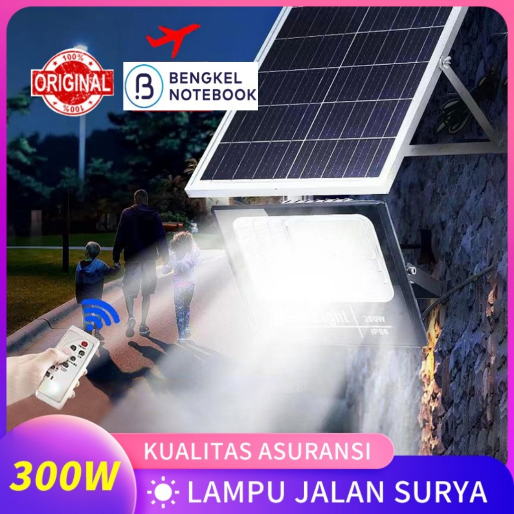 Jual Lampu Solar Surya Matahari LED Outdoor Waterproof Light Panel And ...