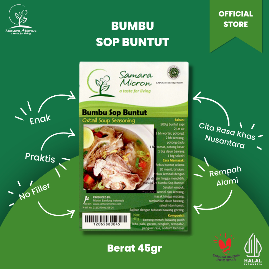 Jual Bumbu Sop Buntut Samara Micron - 45G | Shopee Indonesia