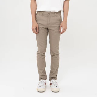 M231 Celana Panjang Pria Chino Pants Slim Fit Stretch Khaki C1176