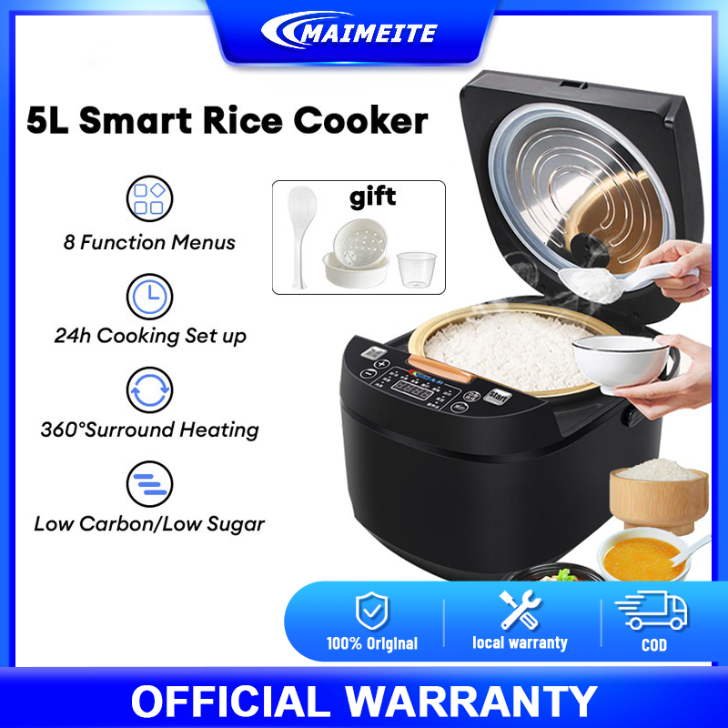 Jual MAIMEITE 5L Rice Cooker Magic Com Free Steamer Penanak Nasi Sehat