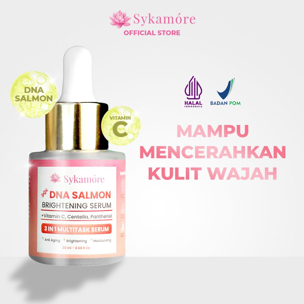 Jual Sykamore DNA Salmon Brightening Serum - Serum Anti Aging - Serum ...