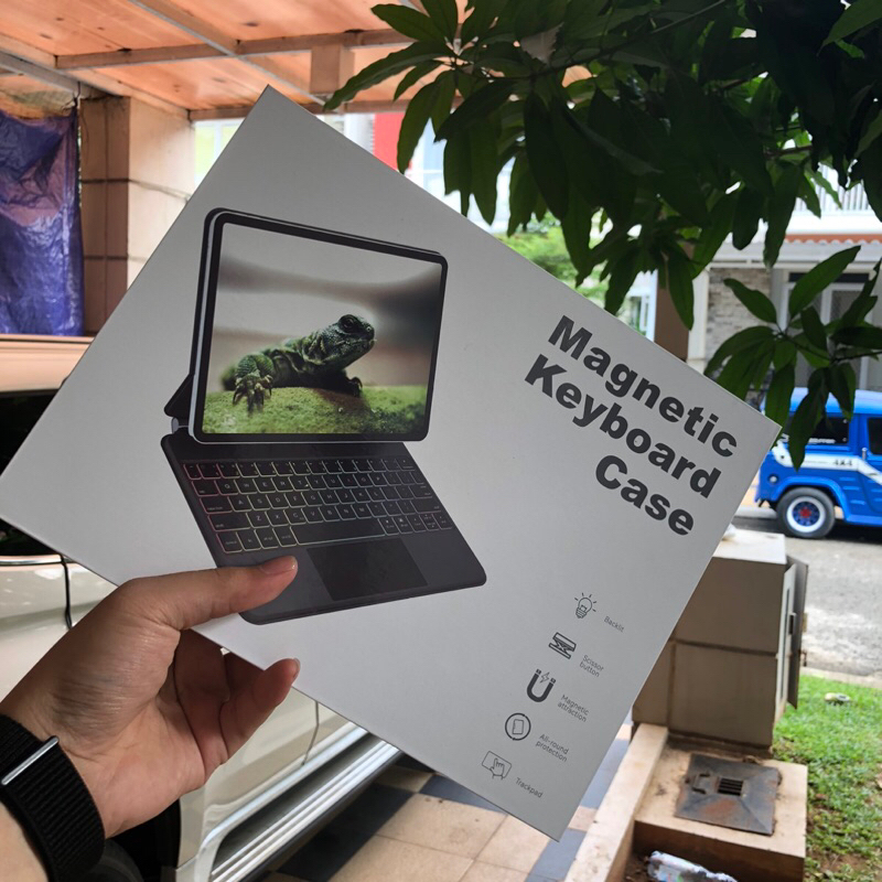 Jual FLIP KEYBOARD MAGIC CASE RGB TOUCH PAD FOR IPAD PRO 11/AIR 4/5 10.