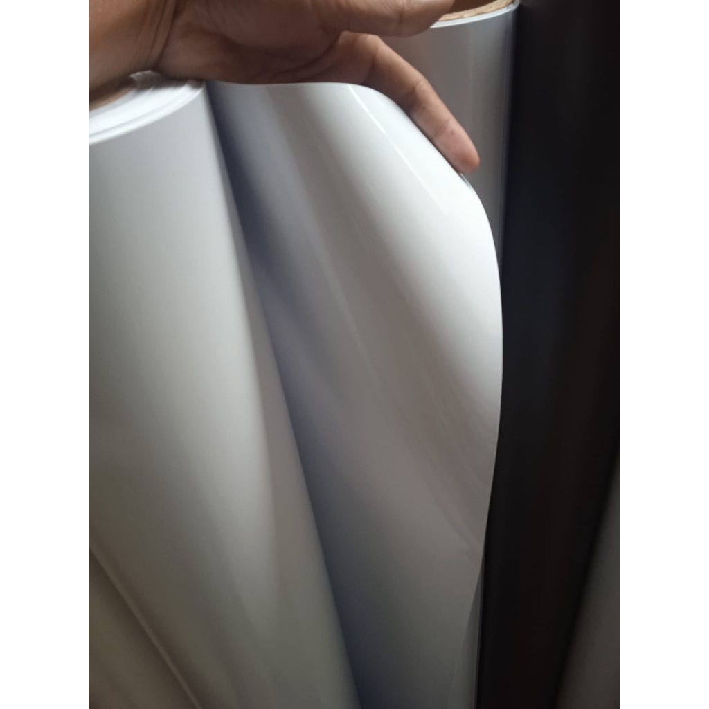 Jual PVC Sheet 0.2 mm putih Kilap dan Doff | Shopee Indonesia