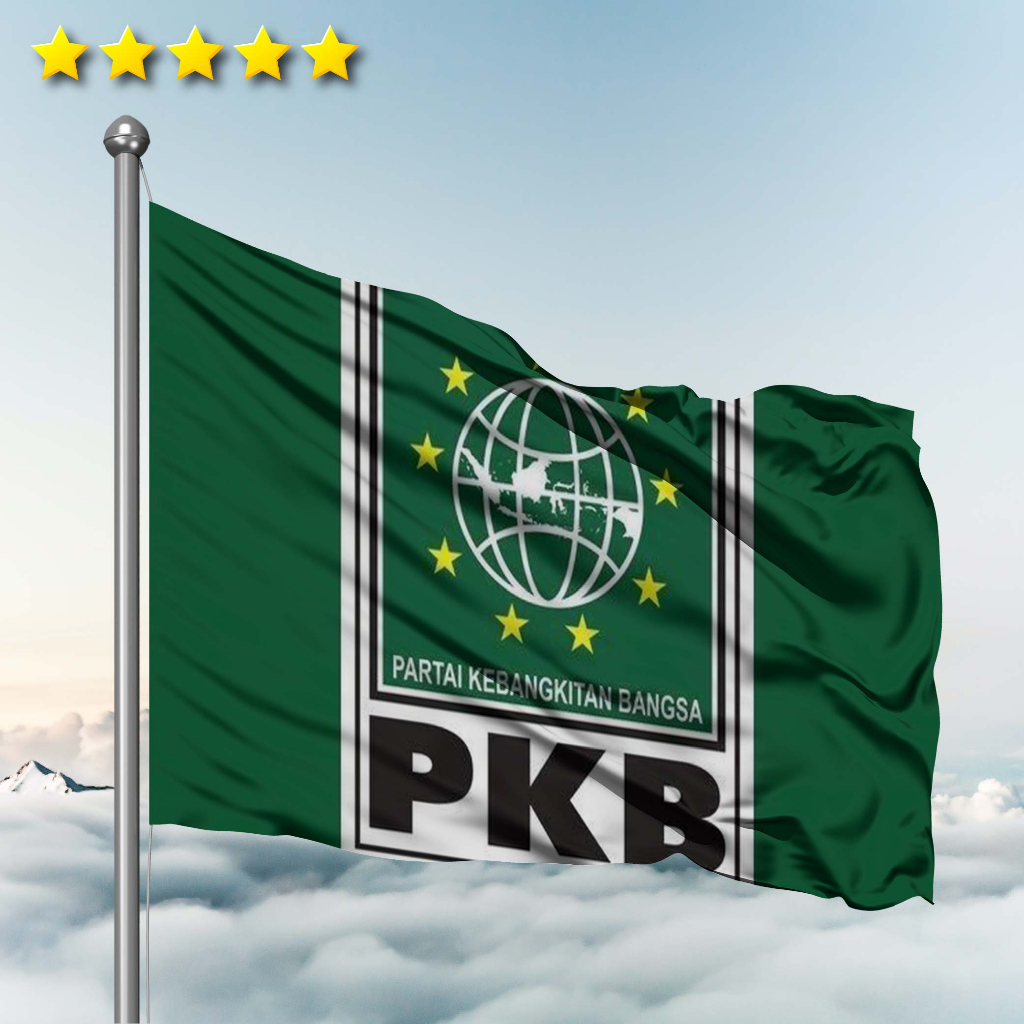 Jual Bendera Partai Pkb Custom Bendera Custom Flag Sablon Bendera