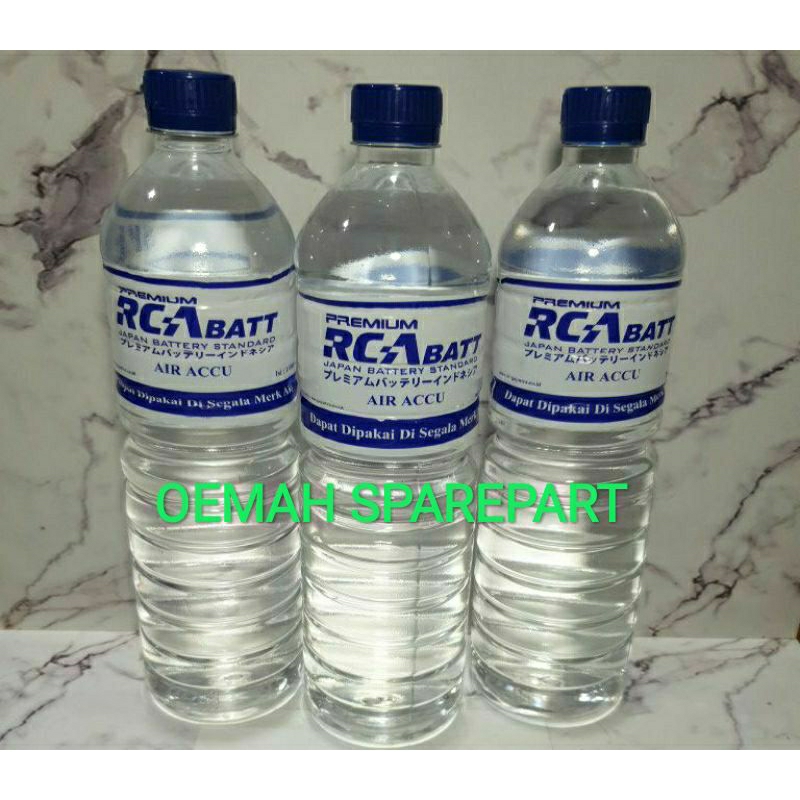 Jual AIR ACCU RCA BATT BIRU / AIR AKI TAMBAH UKURAN 1 LITER 1L | Shopee