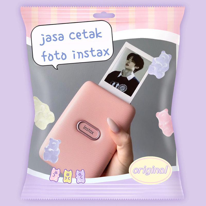 Jual jasa cetak foto fujifilm instax / cetak polaroid | Shopee Indonesia