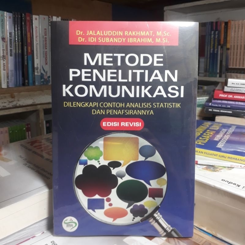 Jual Buku METODE PENELITIAN KOMUNIKASI: Dilengkapi Contoh Analisis ...