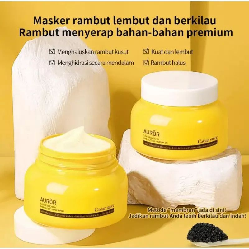 Jual VIRAL TIKTOK//auror masker rambut,perbaikan rambut bercabang ...