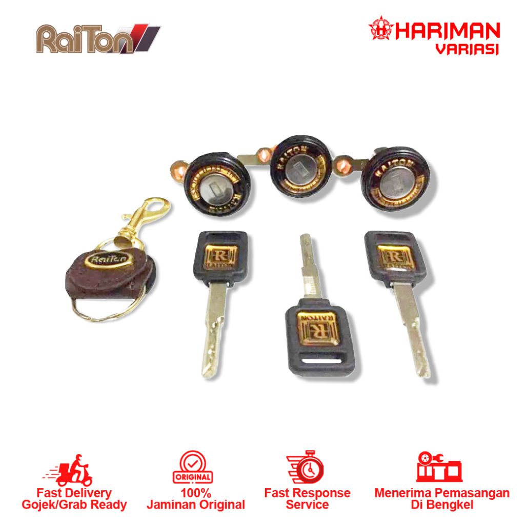 Jual KUNCI RAITON 3 PINTU GEPENG | Shopee Indonesia