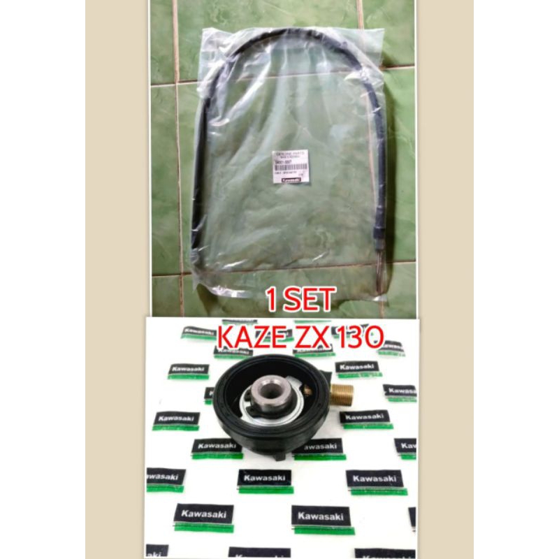 Jual KABEL SPEEDOMETER+GEAR BOX KAWASAKi ZX 130 KABEL SPEEDOMETER PLUS