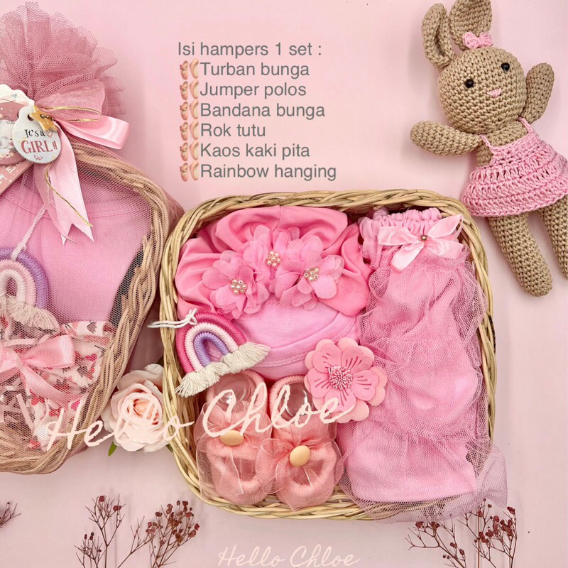 Jual HELLO CHLOE NEW !! Cotton Candy Series Newborn Baby Gift Set