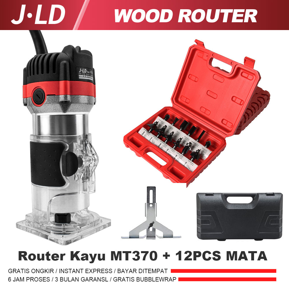 Jual JLD 350W Mesin Router Profil Kayu murah komplit MESIN TRIMMER ...