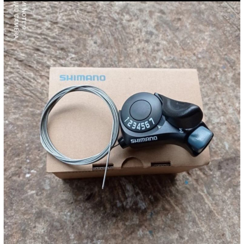 Jual shifter shimano 3 6 7 speed 3sp 6sp 7sp 3speed 6speed 7speed SL ...