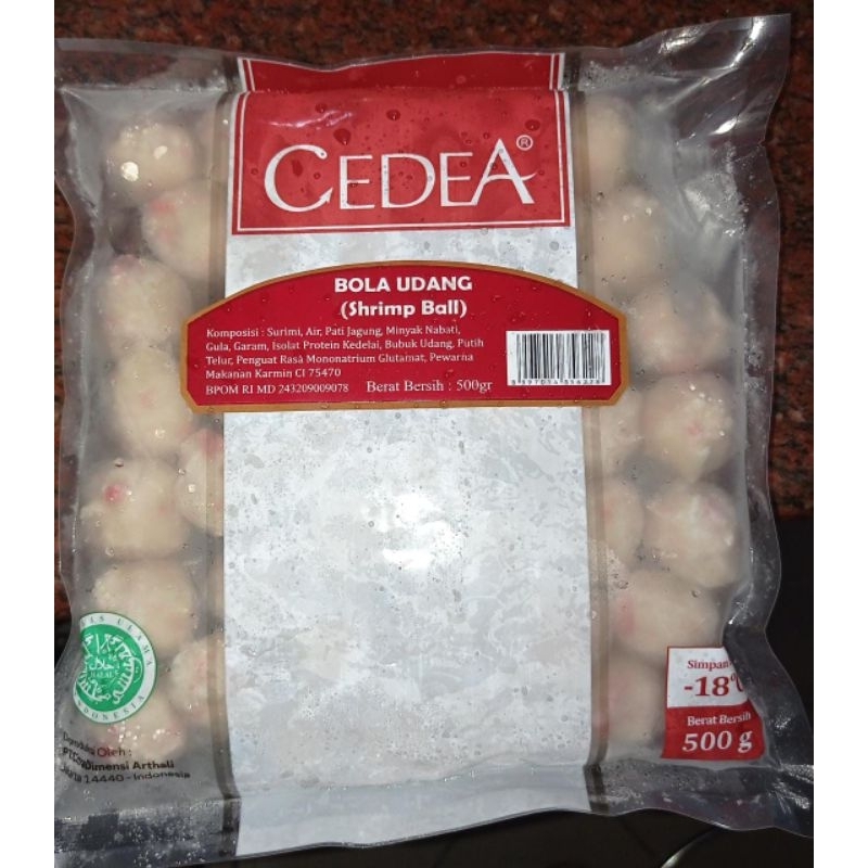 Jual Cedea Bola Udang 500 Gr Shopee Indonesia