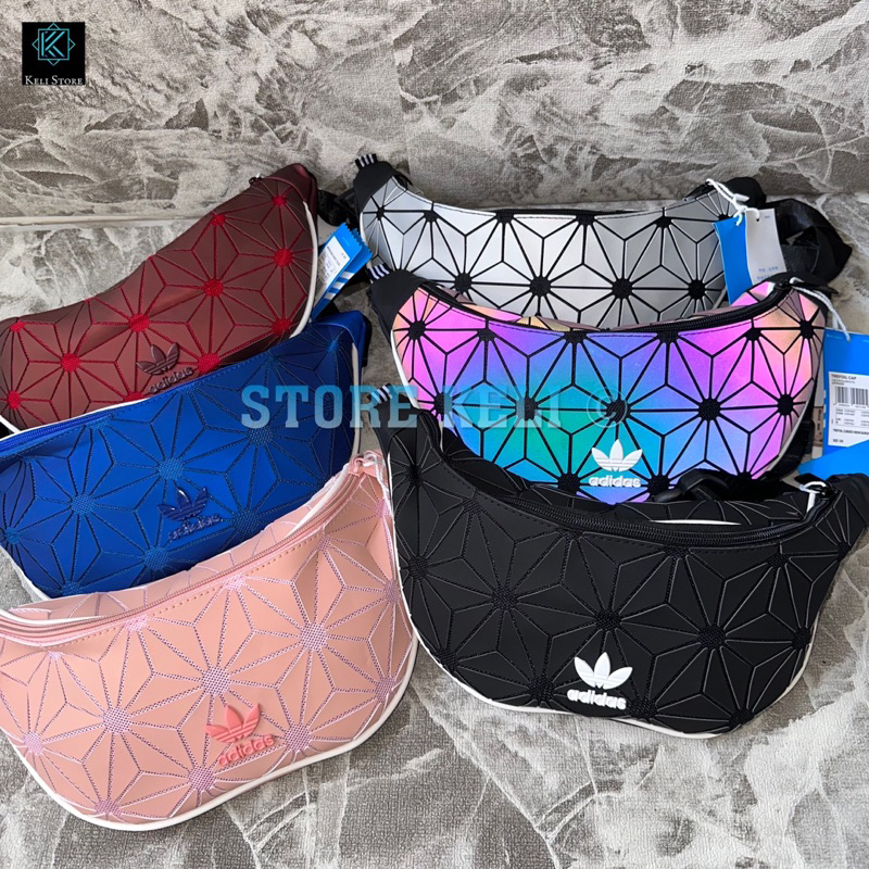 Waistbag Adidas Issey Miyake Reflektif Tas Slempang Dada Tas Pinggang Adidas Tas Issey Miyake WB