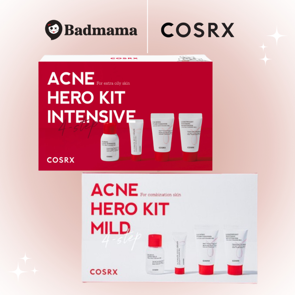 Jual COSRX ACNE HERO KIT MILD / INTENSIVE Shopee Indonesia