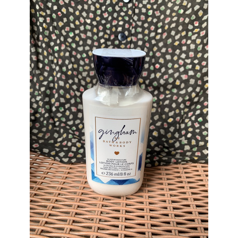 Jual Bath Body Works Bbw Original Gingham Body Lotion Ml Shopee Indonesia