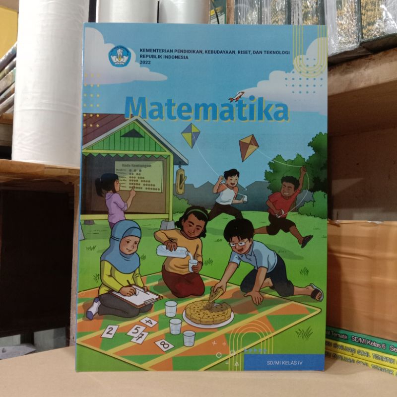 Jual Buku Paket Matematika Kelas 4 Sd Kurikulum Merdeka Shopee Indonesia 6462