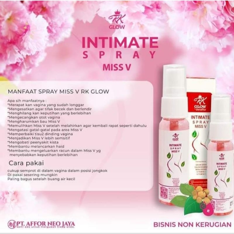 Jual RK GLOW INTIMATE SPRAY (MELANCARKAN HAID EFEK KB) | Shopee Indonesia