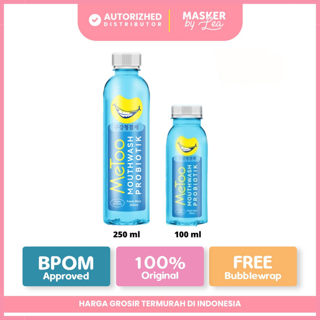 Jual Metoo Mouthwash Probiotik Metoo Obat Kumur Fresh Mint Shopee Indonesia