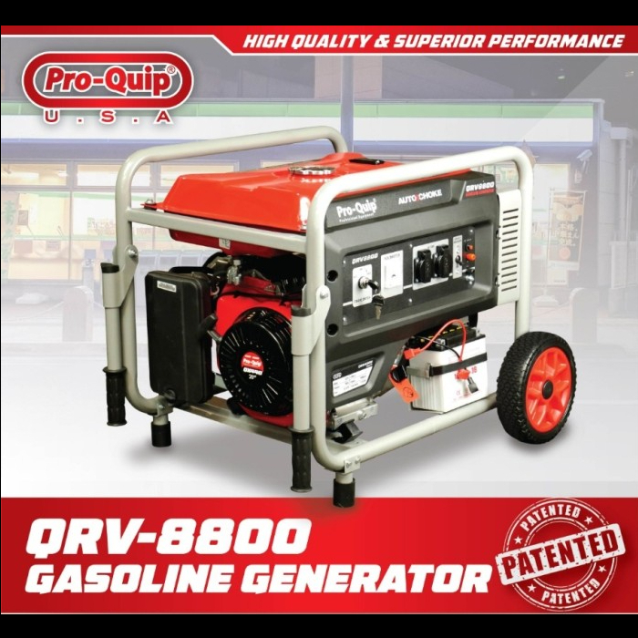 Jual Genset Generator Listrik 5000 watt PROQUIP QRV 8800 Auto Choke ...
