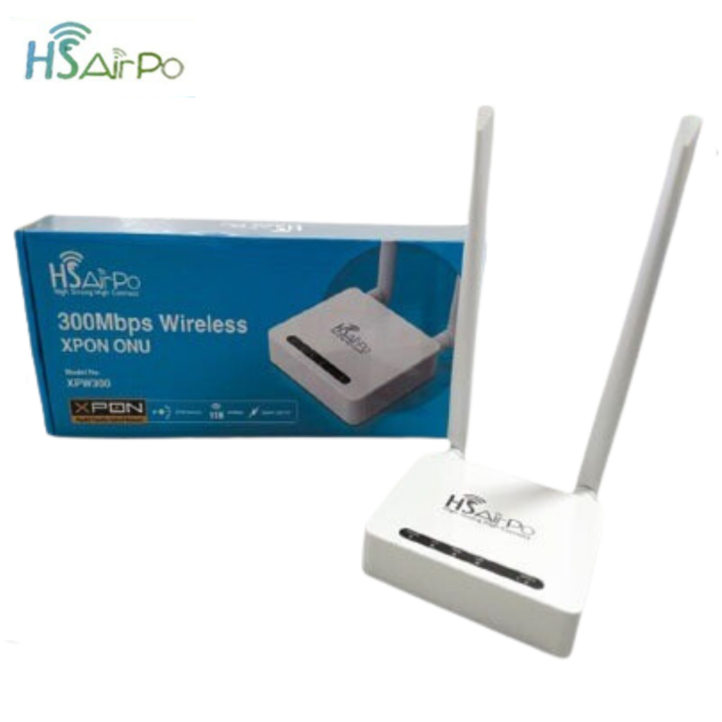 Jual ONU Xpon HSAirpo XPW300 Router Wireless Fiber Optic ONU/ONT ...