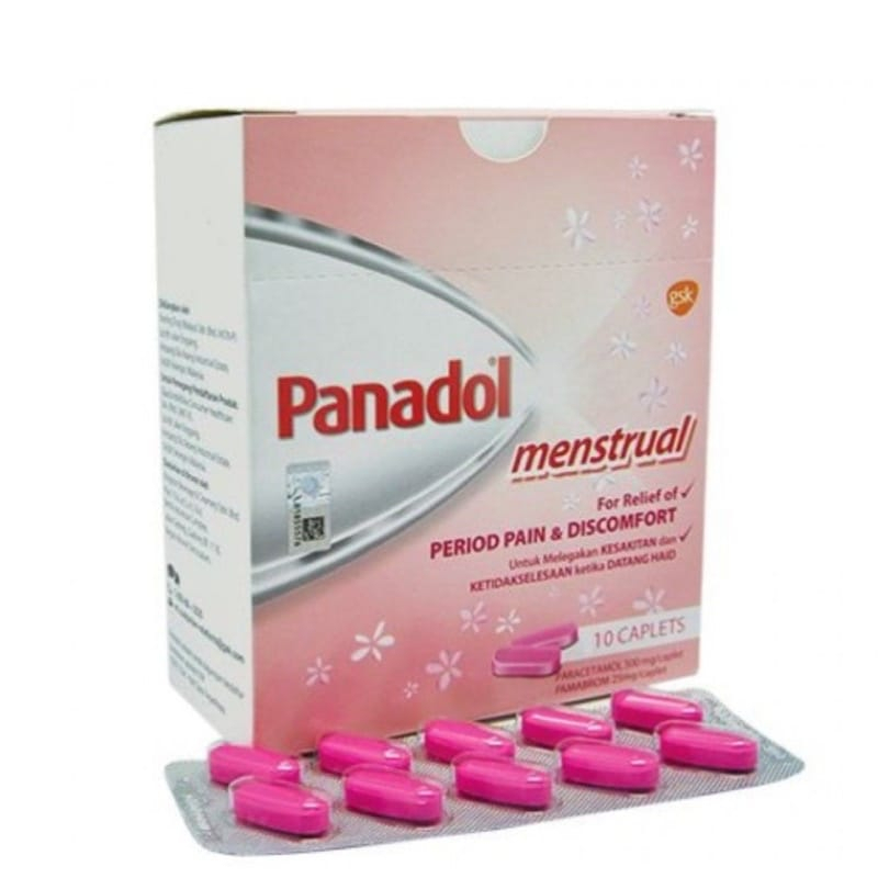 Jual Panadol Menstrual Haid Mens Menstruasi Wanita Datang Bulan Obat