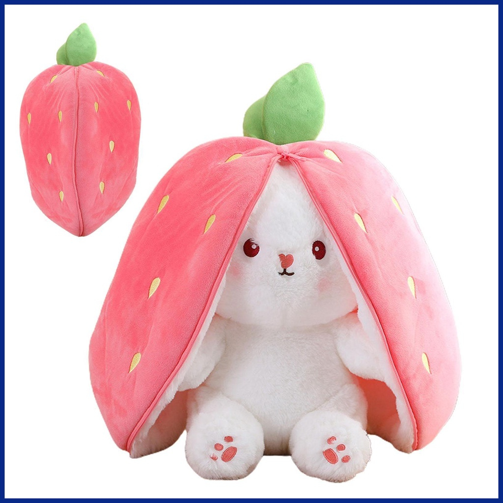 Jual Boneka Kelinci Strawberry 18cm Boneka Bunny Rabbit Boneka Jellycat ...